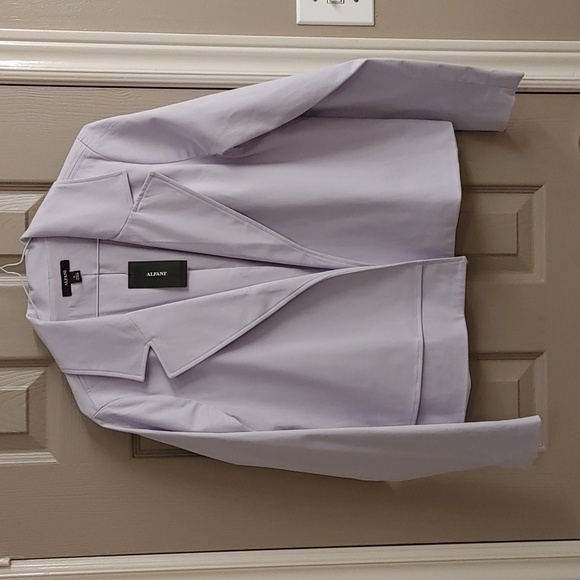 NWT Alfani Women's Lilac Blazer Size Small - Picture 5 of 8